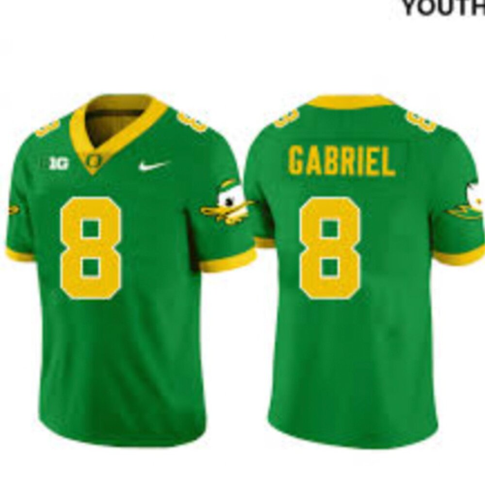 Youth Medium Oregon Ducks Gabriel #8 Jersey